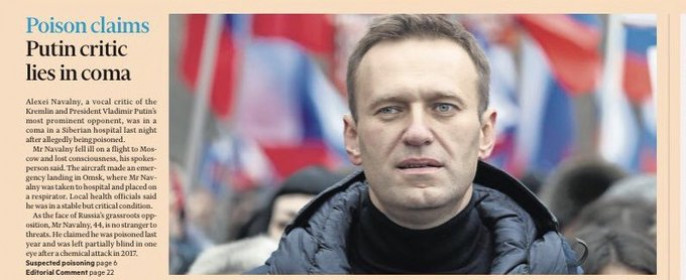 Нет повести печальнее на свете, чем повесть о Навальном в туалете...