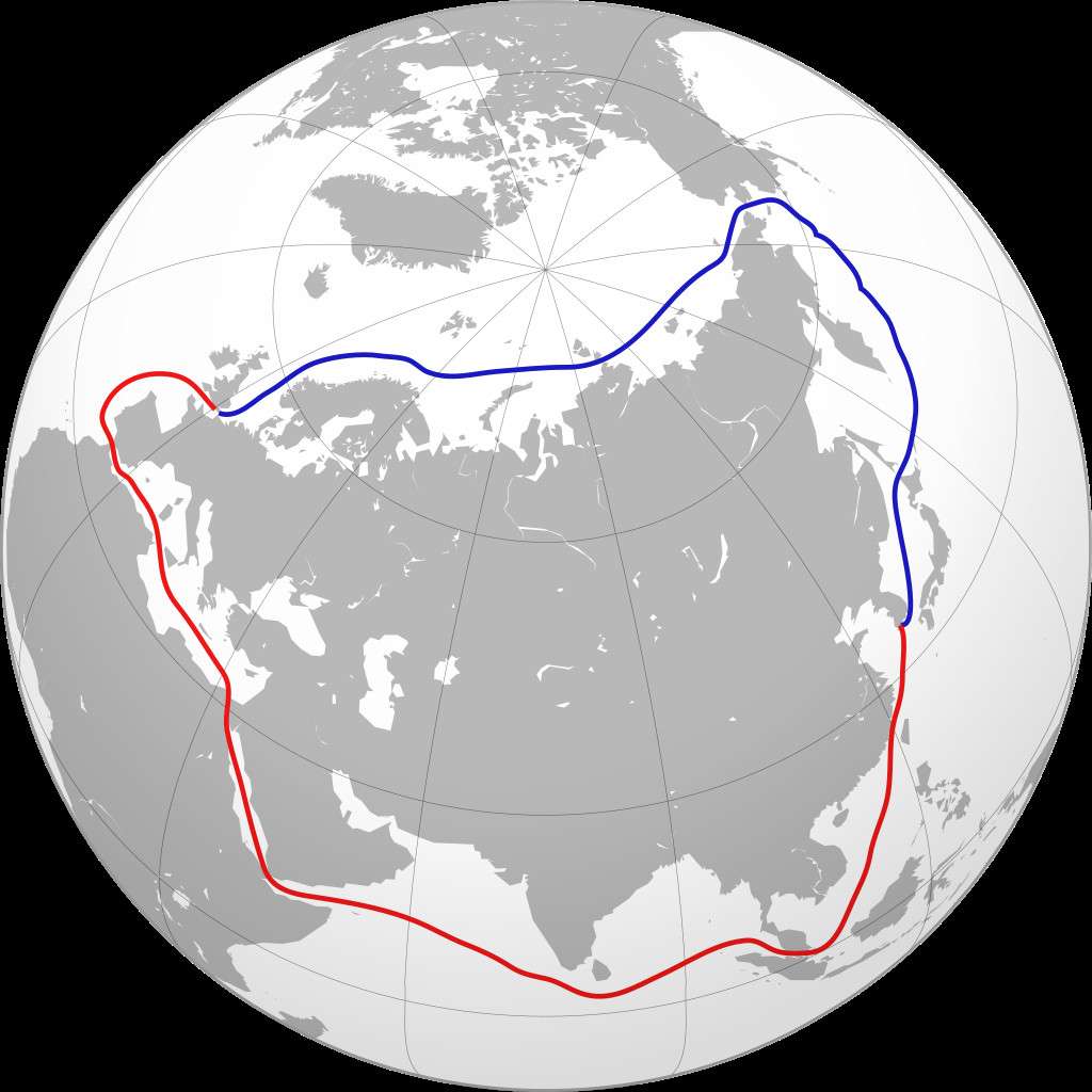 Северный морской путь листовой