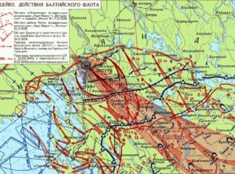 Карта советско финская война 1939 1940 егэ